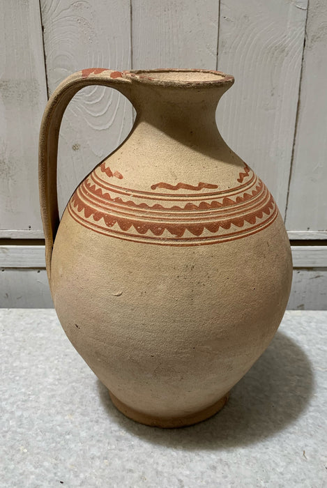 Vintage Hungarian Gypsy Terracotta Jug #4698